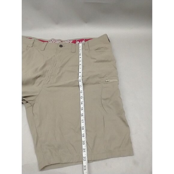Wrangler Shorts Mens 48 Khaki Nylon/Spandex Outdoors Hiking Performance Cargo - Picture 9 of 9